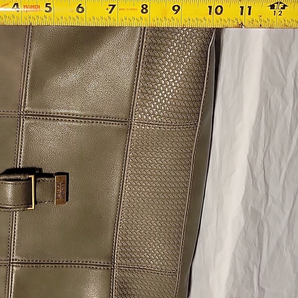 Frye And CO Womens Tote Large Handbag Weston Olive Night NWT - Picture 3 of 4